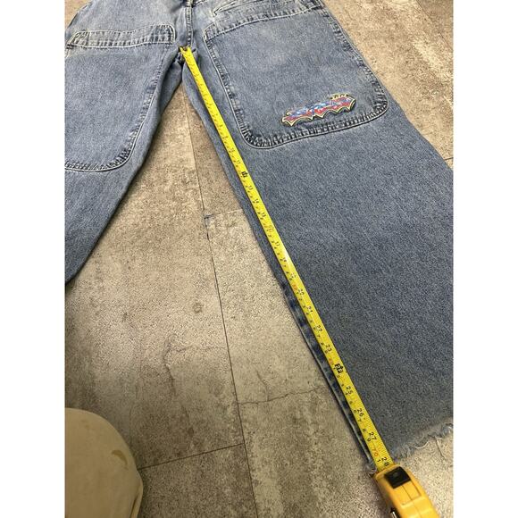 Vintage 90’s JNCO “Glide” Jeans Baggy Size 30x29 Made In USA - Picture 8 of 9